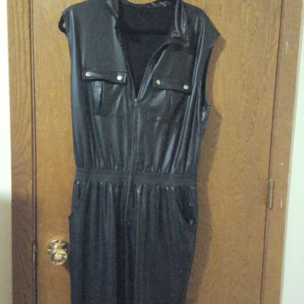 Black jumpsuit